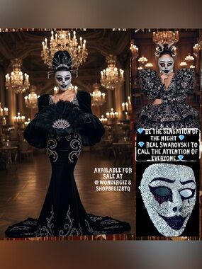 💎Be the sensation of the night💎Real Swarovski To Call The Attention Of Everyone💎